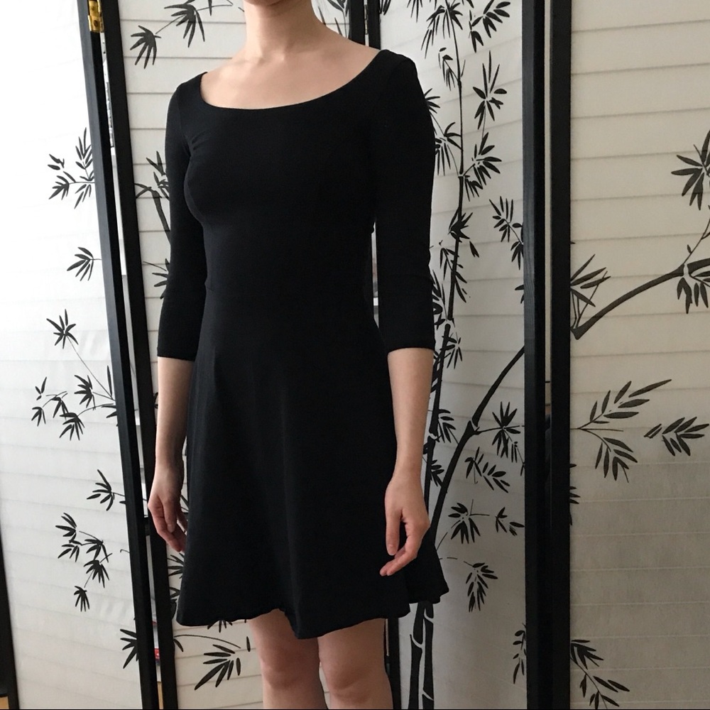 Dorothy Perkins Boat Neck Skater Dress - Picture 2 of 5